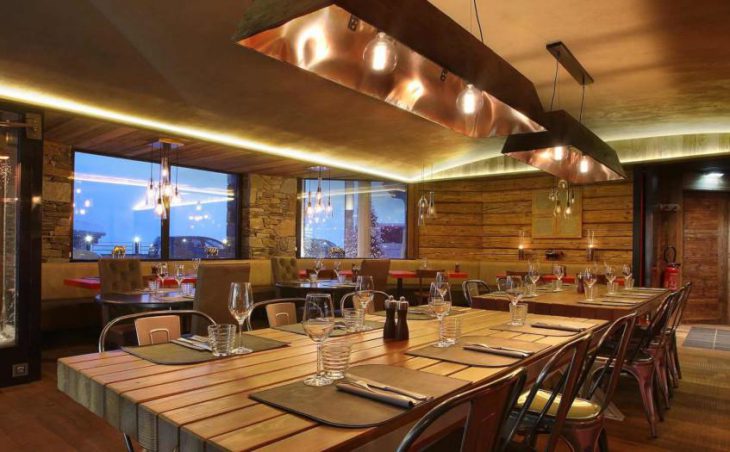 Koh-I Nor Hotel, Val Thorens, Hotel Dining Room